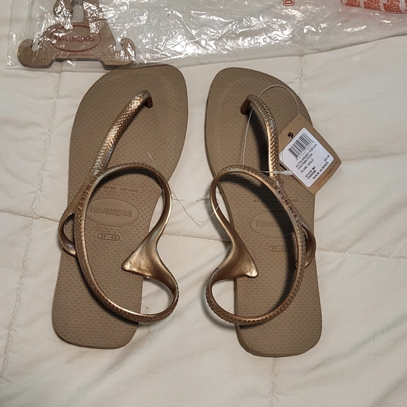 Havaianas Women's Metallic Sandals - Picture 1 of 4